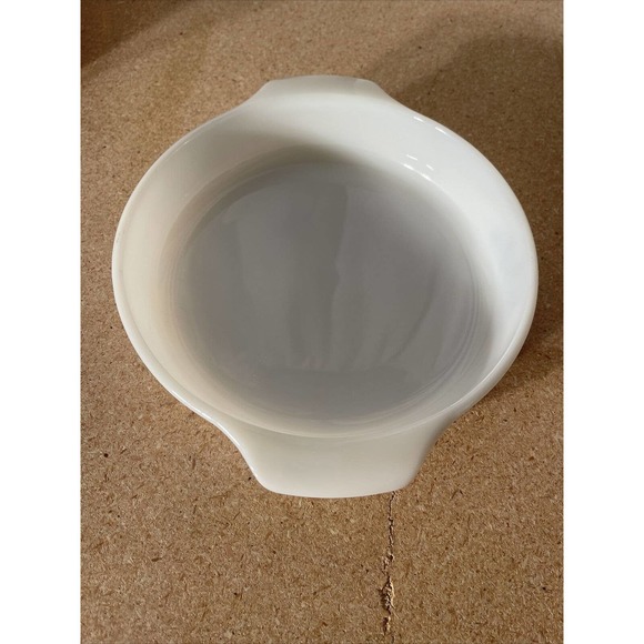 Anchor Hocking Fire King 429 BLUE Corn Flower 9" Round Pie Pan/CASSEROLE DISH - Picture 5 of 7